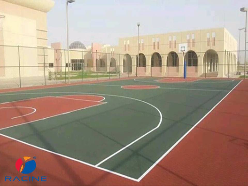 RacineKSA's tweet photo. King Faisal university project, using European Acrylic system 🏀 #sports #flooring #Ksa #university #racine #installation #jeddah #bussines https://t.co/1LG5gTaBgG