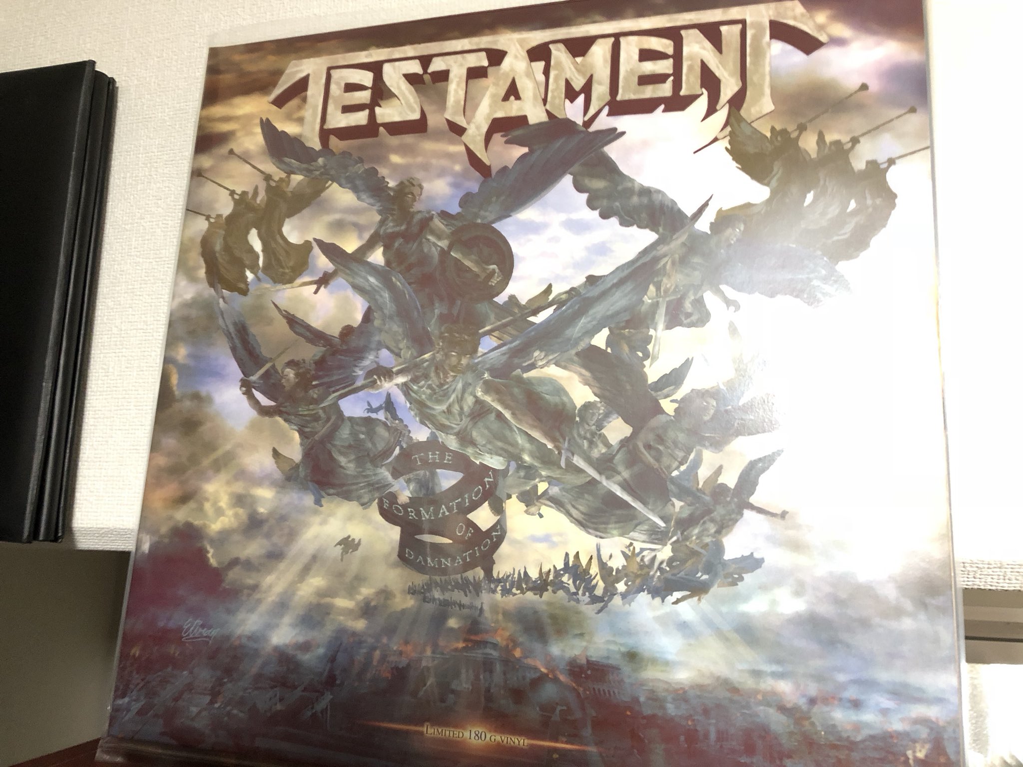 Toyometal 戦利品 Testamentのformation Of Damnation モダンヘビネスの要素も兼ね備えたザクザクの縦ノリスラッシュ ベテランとは思えんノリで ポールボスタフのドラミングはえげつないし 整合感一歩手前の絶妙なグルーヴがたまらん 12 24 日 メタル