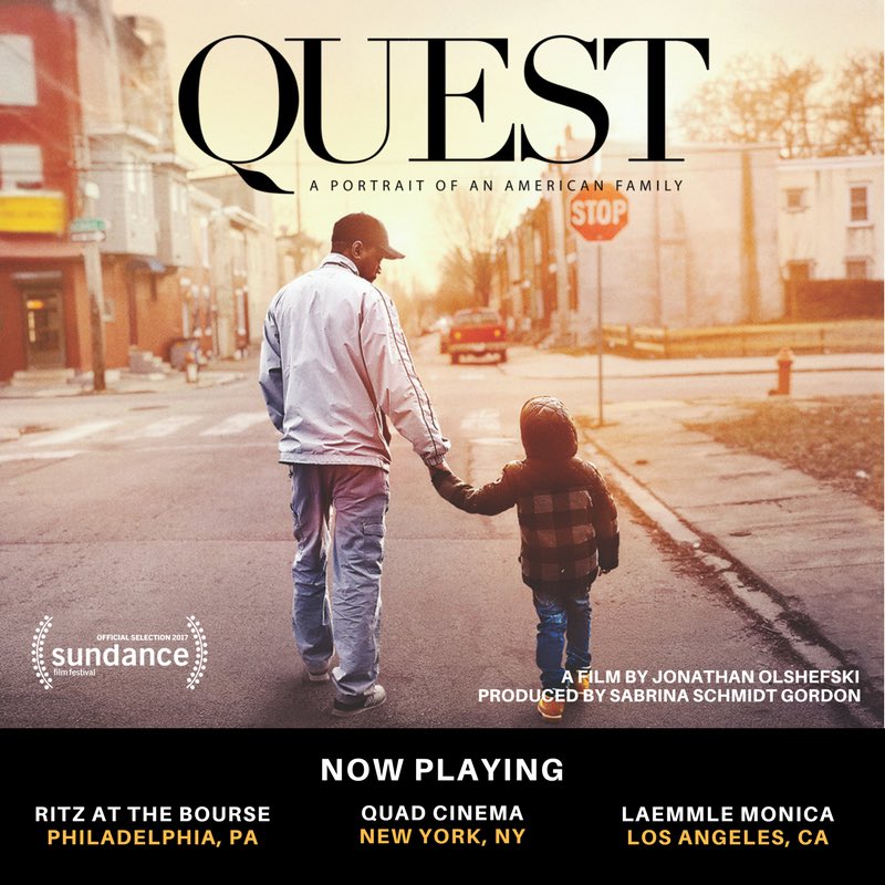 amanda_mayday's tweet photo. Calling all #Philly folks: Don’t miss your chance to see @questthedoc @RitzBourse before it leaves on Thursday! A Philly family story, and so well told. #AFilmCalledQuest https://t.co/NC62ryLdbs