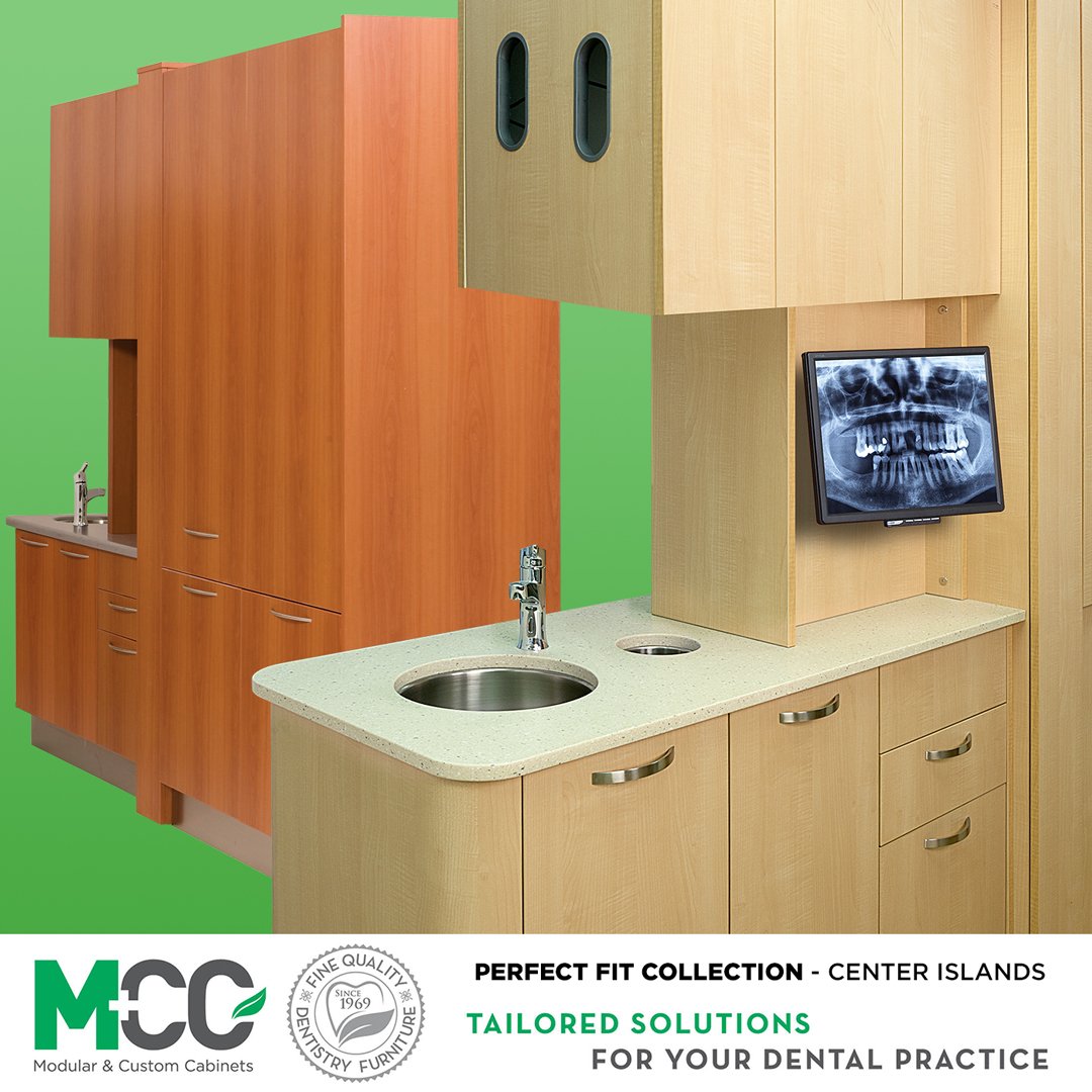 MCCdental's tweet photo. Get to know our Perfect Fit Center Islands! Patient privacy with efficient, affordable design. •Reduced construction costs, plus save by sharing a single intra-oral X-ray between two stations. •‘Green’ construction 
https://t.co/HWHb4peEaZ #MCCDENTAL #MCCDENTALCABINETS https://t.co/NqVgE5RrBA