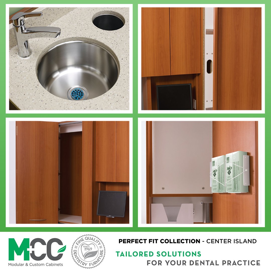 MCCdental's tweet photo. Get to know our Perfect Fit Center Islands! Patient privacy with efficient, affordable design. •Reduced construction costs, plus save by sharing a single intra-oral X-ray between two stations. •‘Green’ construction 
https://t.co/HWHb4peEaZ #MCCDENTAL #MCCDENTALCABINETS https://t.co/NqVgE5RrBA