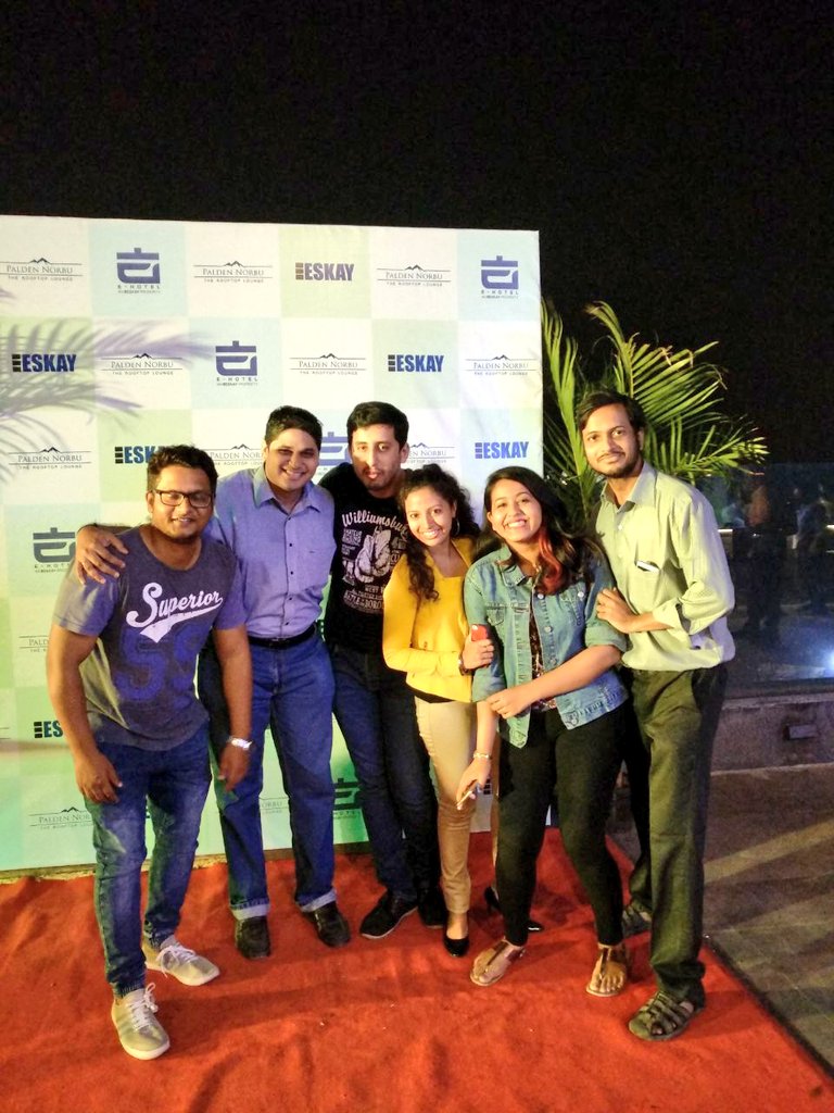 imbevda's tweet photo. #Throwback to a fab weekend #fbaisoiree @FBAIDrinks @FoodBloggerAI at Launch of  Borivali's finest lounge till date..Parden Norbu (Zen like Tibetan name) @ecohotelmumbai (newest fab hotel) at Eskay Resort with finger food (yes all veg), Drinks &amp; Dance @salloni @ShitalKakad https://t.co/sxVVMlnq7F