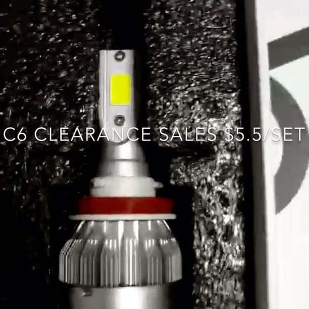 BestAutoLights's tweet photo. C6 stock clearance price $5.5 only H1 H7 H11 9005 9006 available, brand new actual test 22watt, 2 years warranty💥💥💥Only 2000 sets available, Be lucky to come and get it firstly!🔥🔥🔥 https://t.co/ru7rTIaIuj https://t.co/CrxPjcg4rR