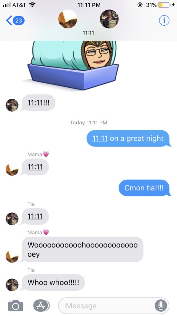 Today marks a years anniversary of the 11:11 gm w my ma and tia and its still going strong