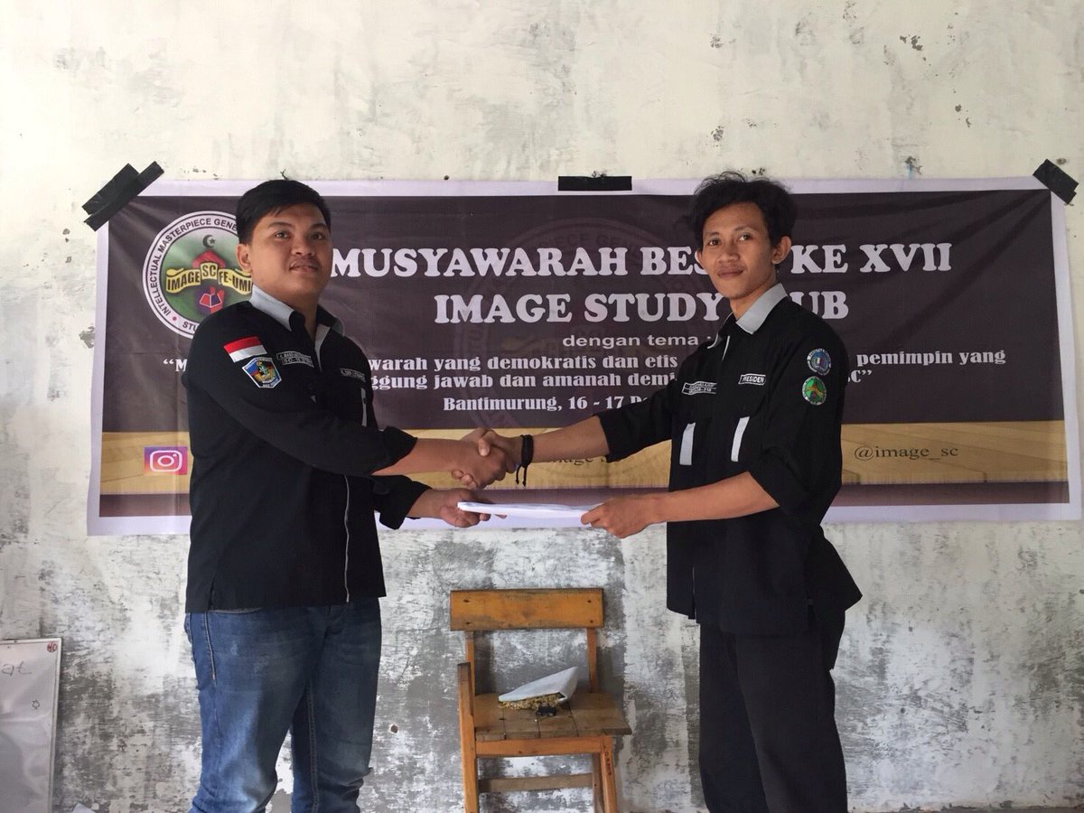 Selamat kepada Aditya Sapanang  Dan Ghailand AB  Sebagai formatur terpilih Presiden dan Wakil Presiden IMAGE SC FE UMI