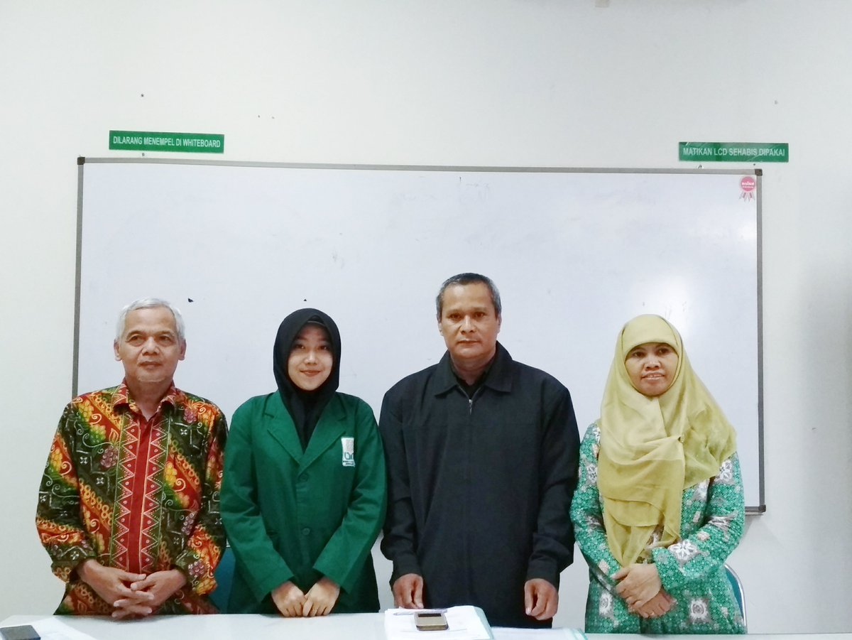 Alhamdulillah, alhamdulillah, alhamdulillah.. Perjalanan panjang ini tak akan sampai tanpa dukungan dan bantuan orang-orang terdekat, terimakasih banyak semuanya.. Terkhusus kedua orang tua yang tak pernah lelah berdoa dan memotivasi.. Jazakumulloh.. ❤