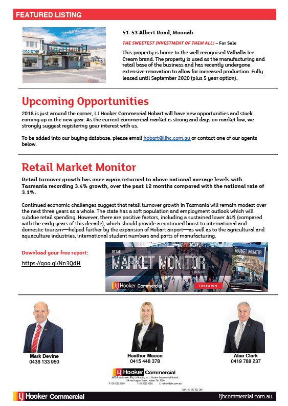 HMASONtasmania's tweet photo. 2017 wrap-up for @LJHCHobart #newsletter #for2017 https://t.co/39IFohxnGz