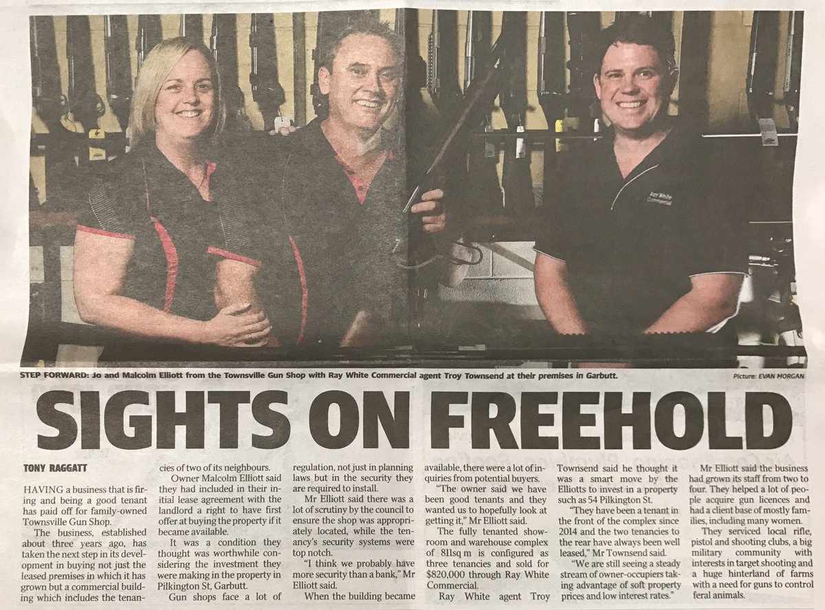 Great to see local small business investing in Townsville #@tsv_bulletin