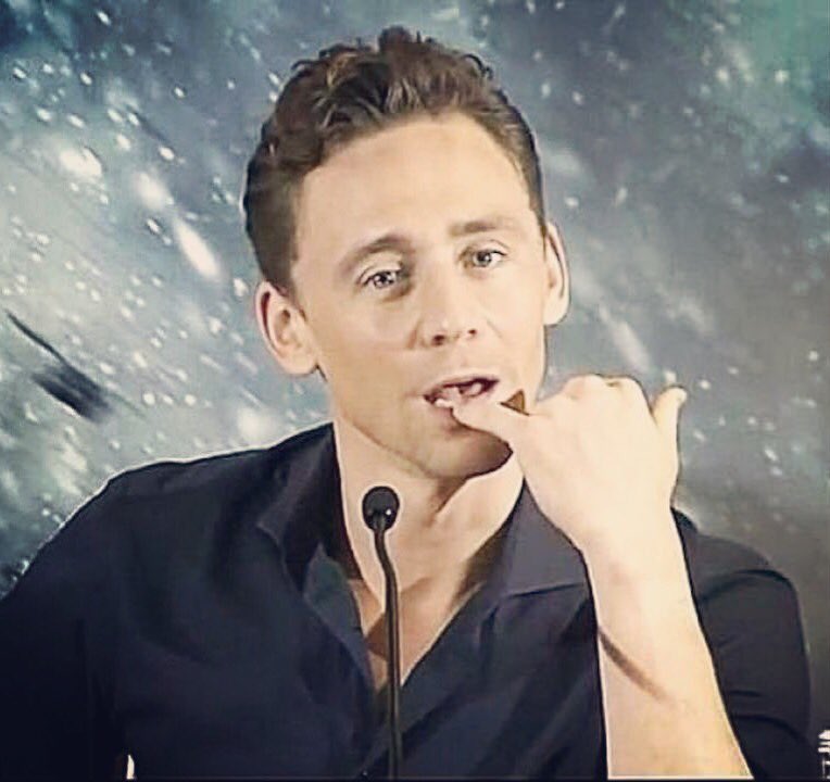 I want #that #stare #him #speachless just #lookin at #me as I was #pure #gold or a #buffet  #TomHiddleston