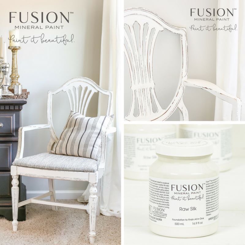 Attention Fusion Mineral Paint “Raw Silk” lovers....it is back in stock, both in the shop and online. Get it before I do!