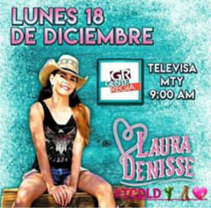 auroramoreno18's tweet photo. 📢Este lunes 18 de Diciembre no te pierdas el programa Gente Regia de Televisa Monterrey porque estara nuestra comadre @LauraDenisse  con todo sobre su gira Navidad Junto a Ti 🎅🎄☃🎍 canal 4.1 34.1 no te lo pierdas!!!#TCDLD🌵👢💖 https://t.co/J7IAnd5sHW