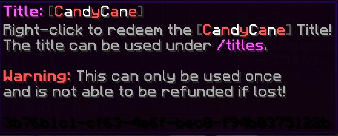 SaiCo's tweet image. 🎁 Day #6 Giveaway 🎁
IP: play.saicopvp.com  

❄ 4x Festive Bundles (5x Festive Charms)
❄ 12x [CandyCane] Titles - Giveaway Exclusive

❄ RT + Follow to Enter
❄ Ends: Midnight (EST)