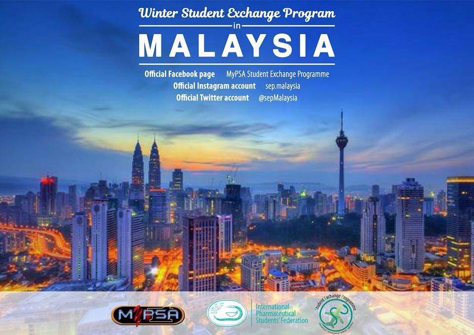 IPSFAfRO's tweet photo. READY to #xSEPloreTheWorld?
Check out what Malaysian Pharmaceutical Students' Ass. from @IPSFAPRO is offering for SEP 2017/18.
Visit: https://t.co/GdwefoT70s
Contact your local SEO for more information.
#IPSFSEP #doSEP #TimeToSEP #SEP2018 https://t.co/FmzR0JxFJO