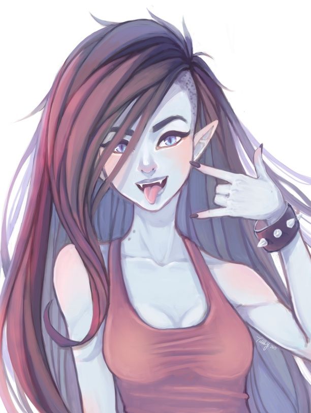 •Marceline~ 
•Reina vampiro
•Bisexual
•Sumisa/Dominante
•Rol corto/Medio/Extenso
•Complicada..

Losiento no soy de azucar.. y no soy dulce para ti...~

RT y MG 
¡o me tragare tu alma!
