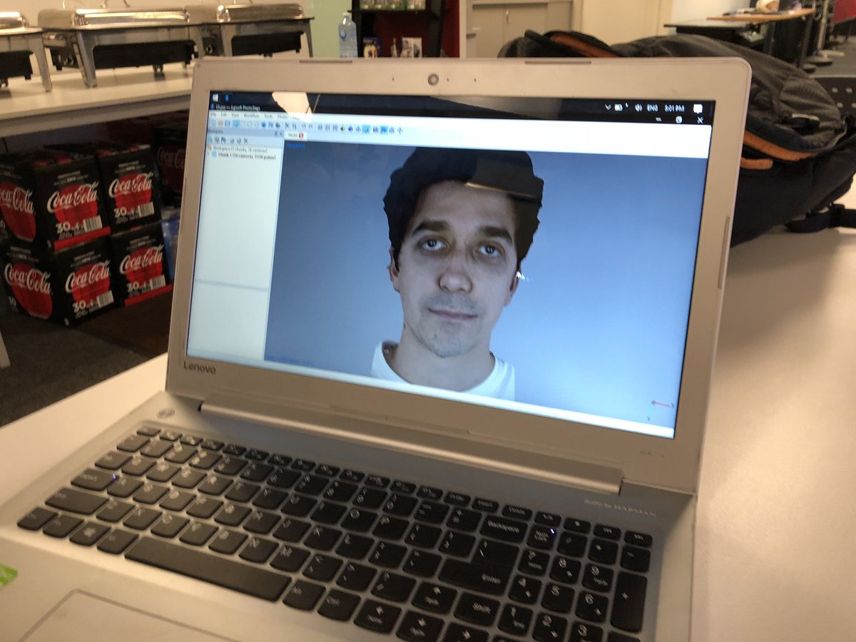 shannongrixti's tweet photo. Got face scanned to be in the upcoming AO Tennis game and oh boy, that’s not pretty. https://t.co/5jhXoy6U0f