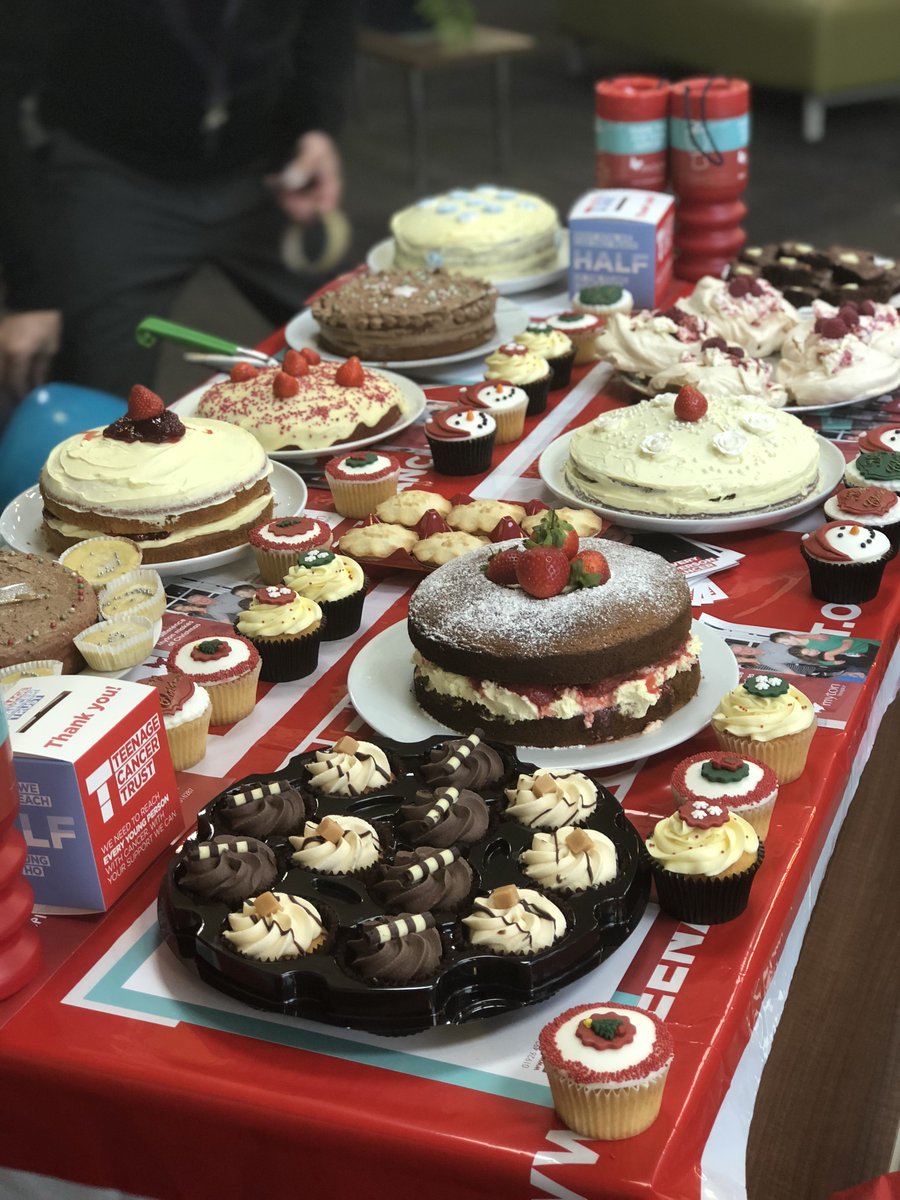 Grab a tasty treat in our #HallGreen Bake Sale supporting @TeenageCancer @MytonHospices and @harry_moseley!!