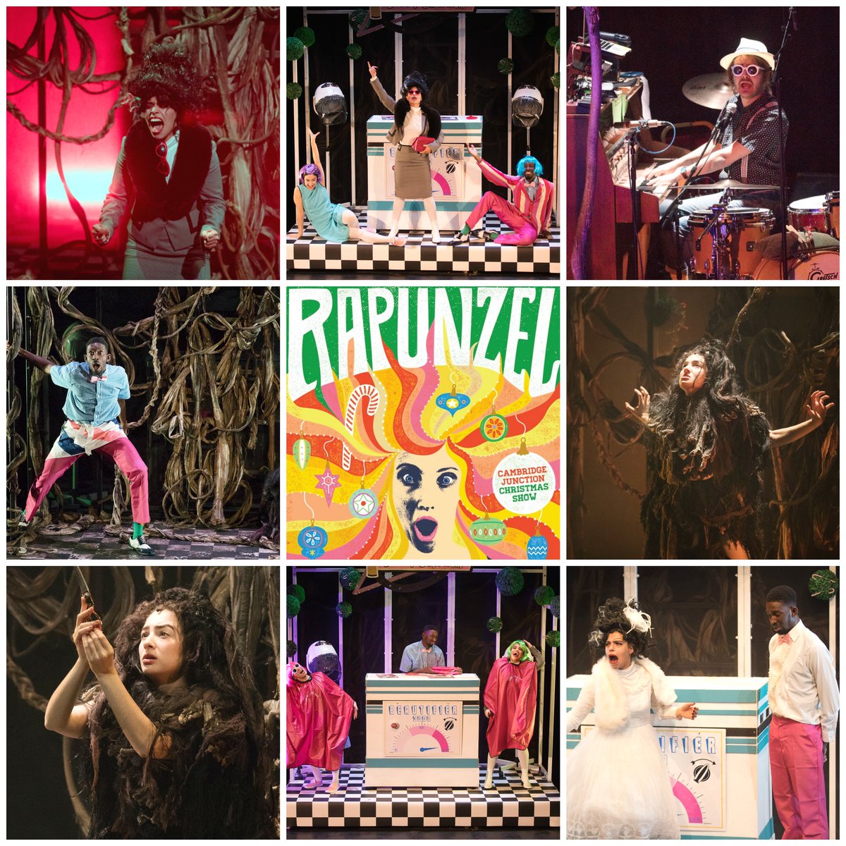 CambJunction's tweet image. Following a weekend of sell out shows of Rapunzel we advise booking in advance to avoid disappointment! 
  "...a modern, fast-paced theatre experience packed with music, comedy and tragedy... down-to-earth comedy that children love." @CambsEdition