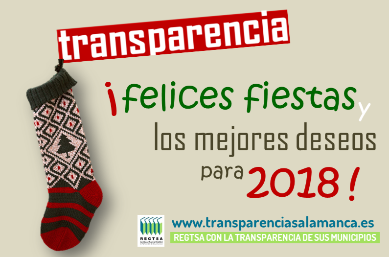 transparensal's tweet photo. ¡Felices Fiestas y los mejores deseos para 2018! @transparensal @REGTSA #Transparencia https://t.co/S5wTeOhsxr