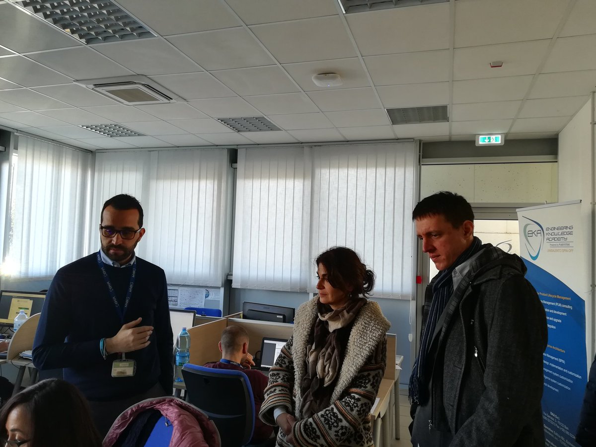 Oggi <a href="/Core_Lab_Lecce/">CoreLab</a> visita di Voicecom.