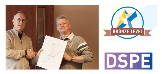 DSPEnl's tweet photo. Frank de Groot, senior #engineer at Tegema, has been awarded the Bronze ECP2 certificate. He achieved this by following a number of #courses that have been certified in #ECP2 programme: European certified precision #engineering course program. More info: https://t.co/cqdGo8SYp8 https://t.co/Nft6Hg2JqS