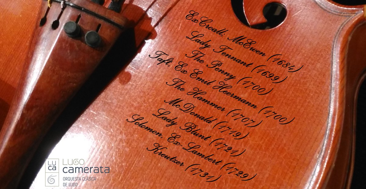 LUCAorquesta's tweet photo. 280 años de la muerte de Antonio Stradivari.🎻
(1644 - 18 de diciembre de 1737)
Fabricó aproximadamente 1200 violines, 18 violas , entre 70 y 80 violoncellos, 4 mandolinas, 15 contrabajos y 1 arpa.
#PasionPorLaMusica 🎻🎻 https://t.co/XZtwTHAdxa