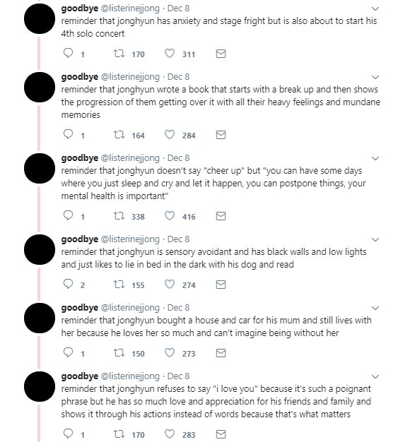 jonginied's tweet photo. reminder that jonghyun was an inspiring human being; a talented songwriter and artist; an amazing friend and a role model to all his fans; may his precious soul rest in peace; I will pray for your peace; you were a pride, thank you for everything and i love you so much. https://t.co/og1sJS6xJA