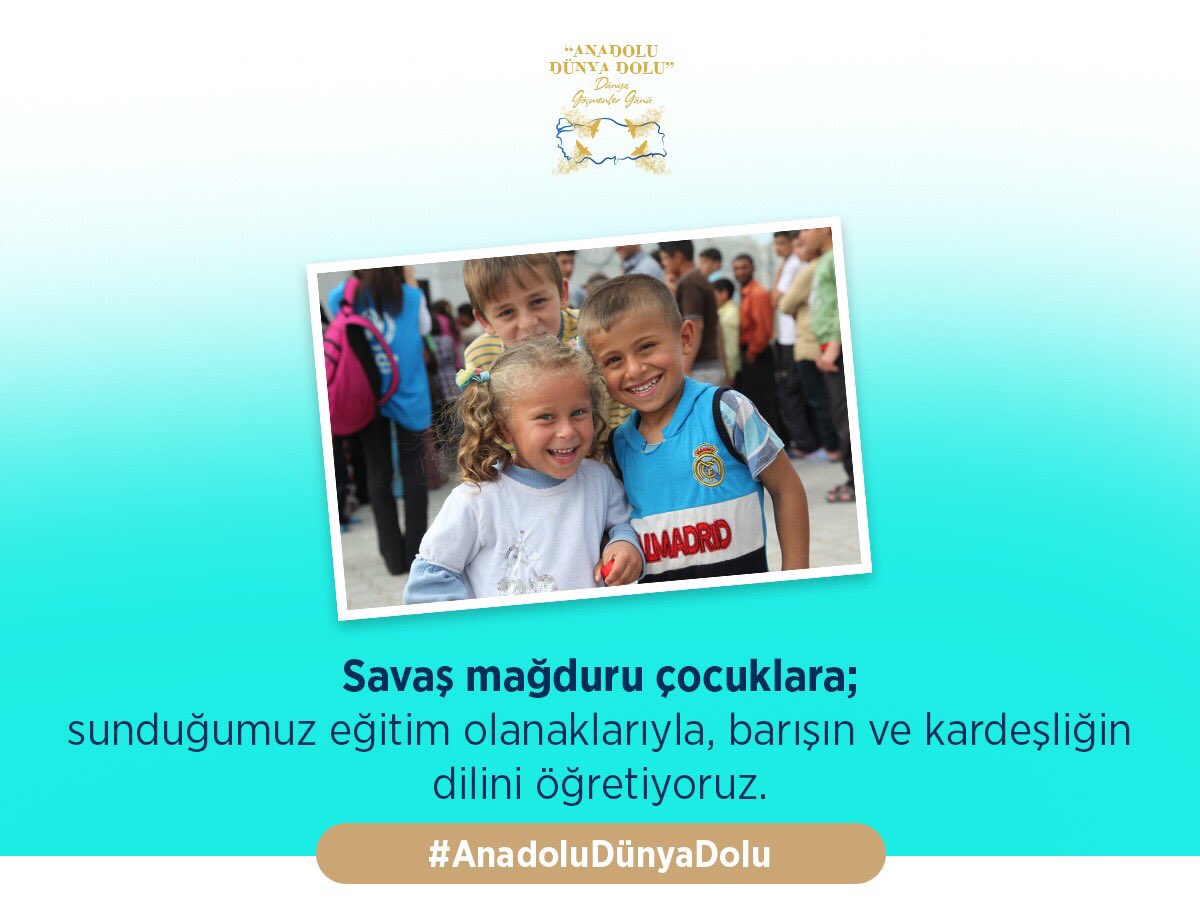 #AnadoluDünyaDolu