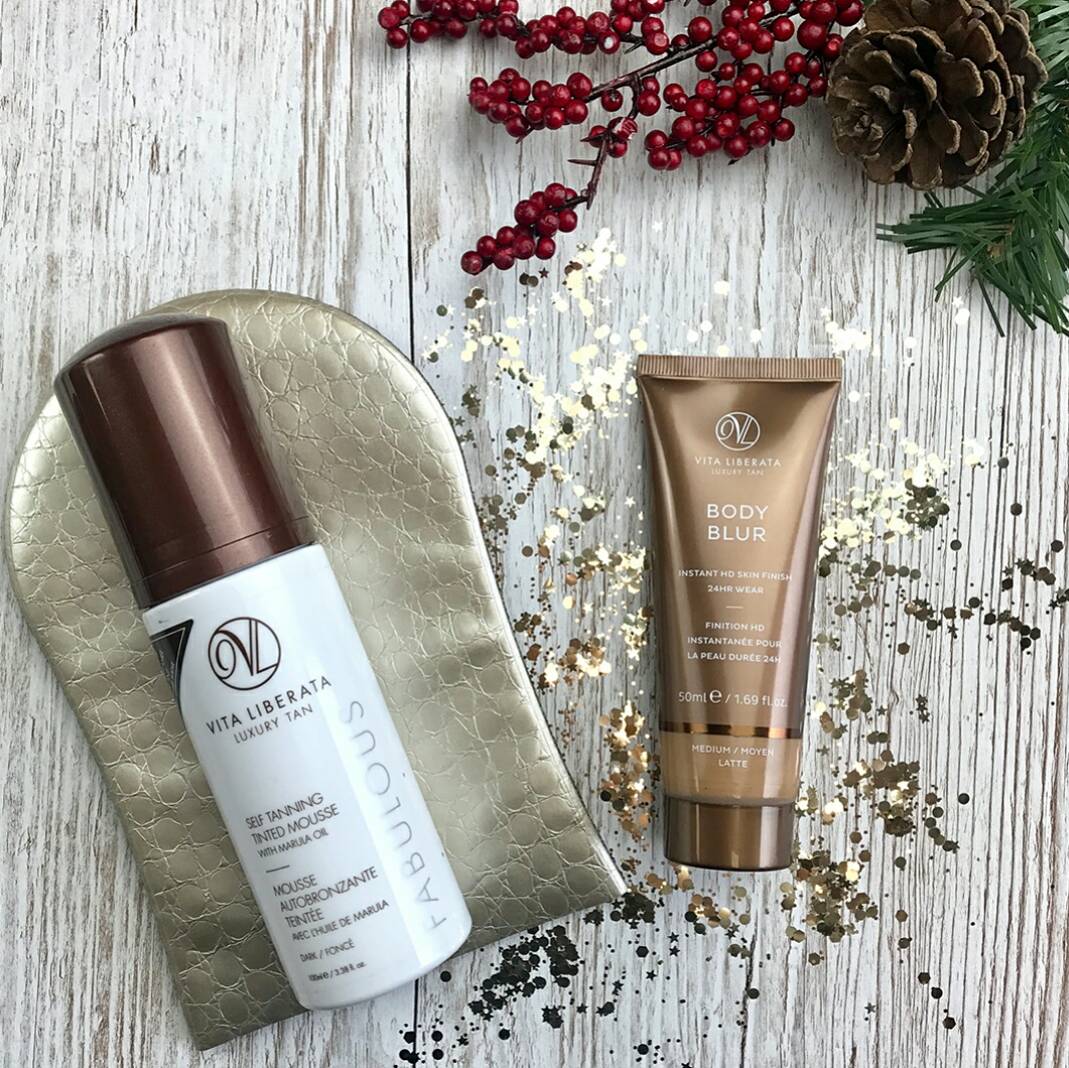 AGskinandbeauty's tweet photo. Let it GLOW!π @vitaliberata #glow #vitaliberata #bodyblur #tan #tanning #luxury #christmas #gift https://t.co/dDSsZVtMie