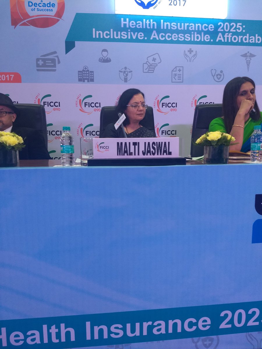 ficci_heal's tweet photo. "Fraud is one of the biggest challenges to overcome if we want to build viable financing structures" Ms Malti Jaswal – COO, Health Insurance TPA of India. #FICCIHIC2017 #FICCI #healthinsuranceconference2017 https://t.co/MTX9aD0I4O