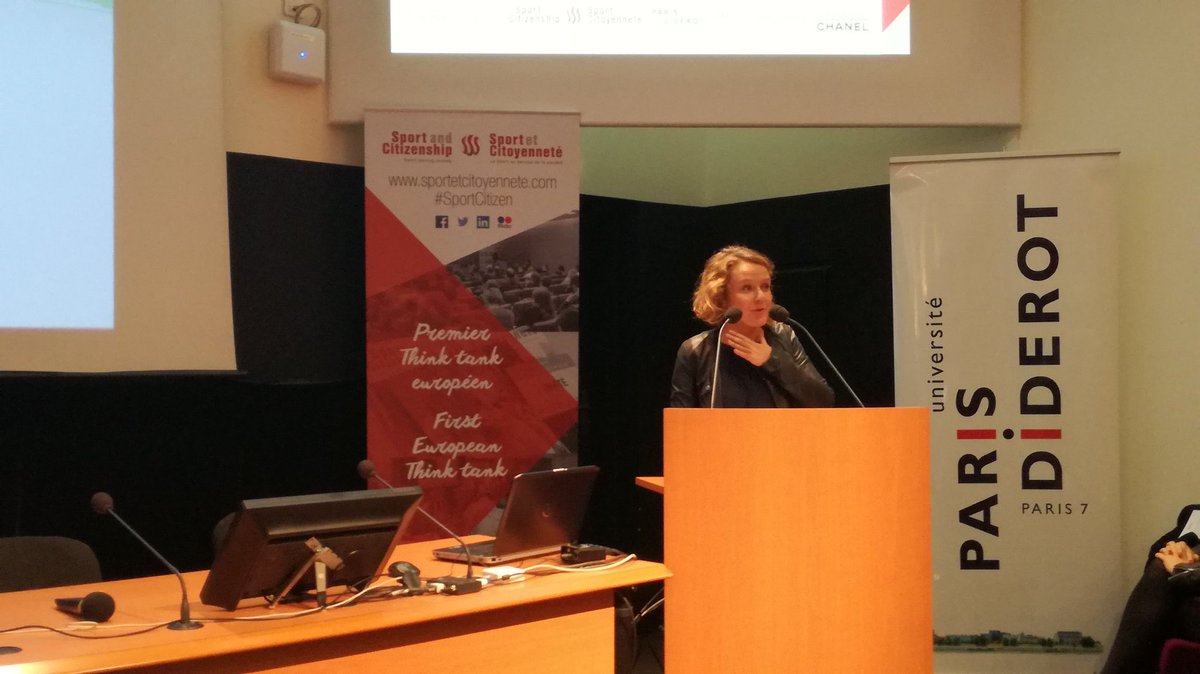 SportandCitizen's tweet photo. #ClothildeTalleu: l'objectif de #BalanceInSport ? Mesurer l'égalité #Femmes #Hommes dans le sport en #Europe. https://t.co/r31tv1Gk9q