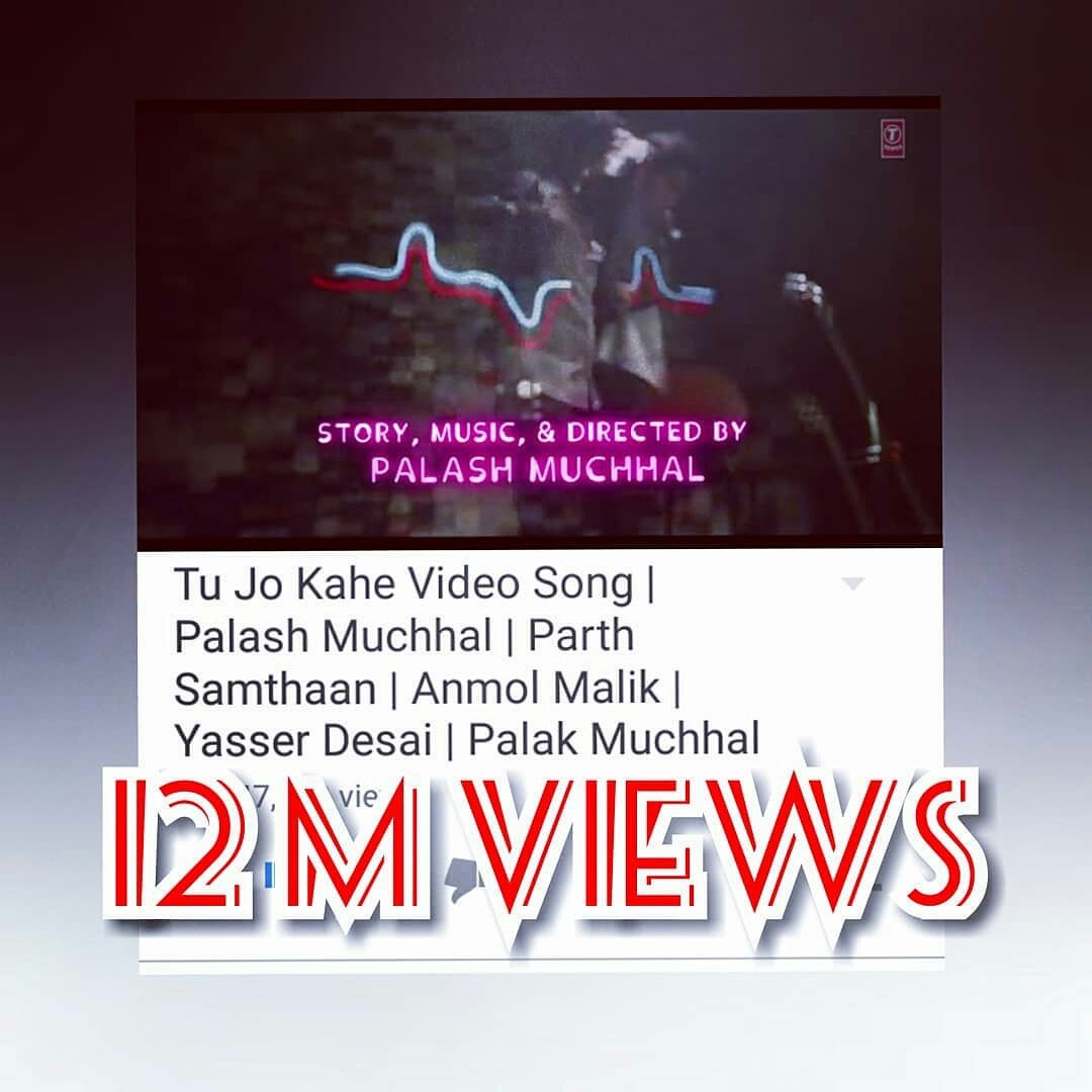 parthians_fort's tweet photo. #tujokahe
#12mviews
#theparthsamthaan #palashmuchhal
#anmolmalik #yasserdesai #palakmuchhal
#the_parthsamthaan @Palash_Muchhal @LaghateParth
@palakmuchhal3 @yasserdesai
@AnmolMalikMSY
Congrats guy's 😍😍😍😘😍😘😍
#parlash #parlashaddicted https://t.co/iDu2O59BZu