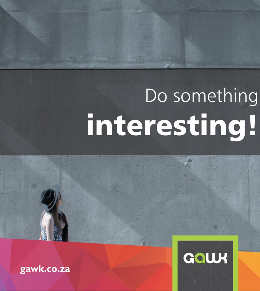 gawk_visual's tweet image. In-store marketing tip: Amuse customers with TV screens, interesting images or quotations on your walls, stimulating reading material or – always a winner – freebies such as complimentary coffee or small gifts.