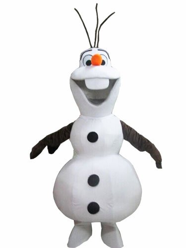 mascotshows's tweet photo. olaf costume for your christmas days! https://t.co/JZIpspvKze