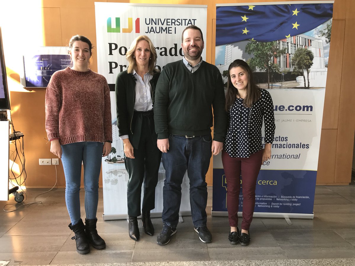 NelaGomezV's tweet photo. Grischa Fraumann from the University of Tampere, Finland visiting #Eurofue @fue_uji 1st meeting of many to prepare joint EU project proposals https://t.co/zudtNP5KNv