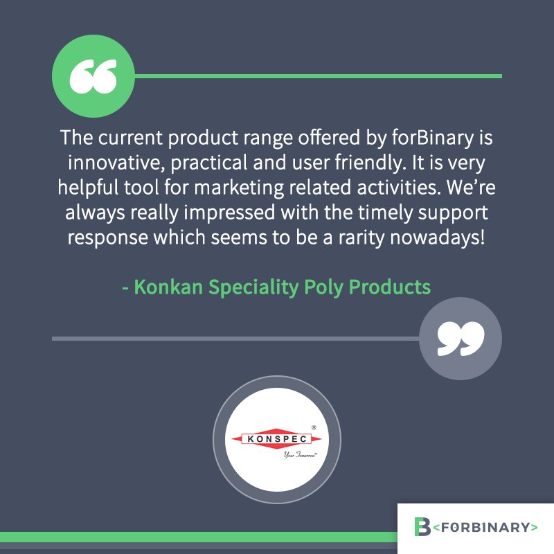 forbinary's tweet photo. With 100+ happy clients and numerous uplifting success stories, forBinary has made a powerful impact and aided several businesses. Take your organisation to new heights with forBinary!

#App #Data  #Technology #Tech #MobileTechnology #Analytics #Security #MobileApp #CustomisedApp https://t.co/36K6bh7Lsh