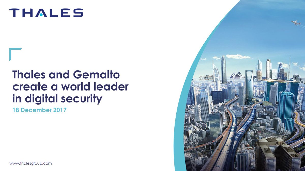 Thales acquires Gemalto in huge digital security deal - SecureIDNews