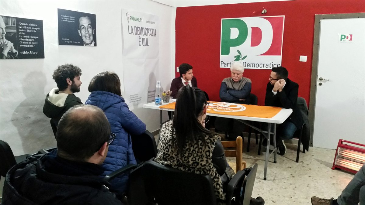 _LucaGrieco's tweet photo. Ieri #Zapponeta e #Mattinata, 3° e 4° tappa del tour di ascolto dei circoli Pd. Diverse le tematiche, in particolare sulle problematiche che caratterizzano i circoli e le piccole comunità. Bella questa Politica fatta di ascolto, di sguardi, di presenza.
#GDCAP #labellapolitica https://t.co/C3LJGtxhSb