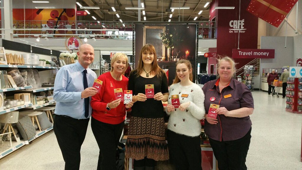 SainsburysNews's tweet photo. A few of our stores in Newcastle have teamed up to donate £300 to their local @age_uk branch to fund a special lunch with turkey and all the trimmings for 45 people who would otherwise be alone on Christmas Day #ChristmasInTheCommunity https://t.co/uZUNC70g4o
