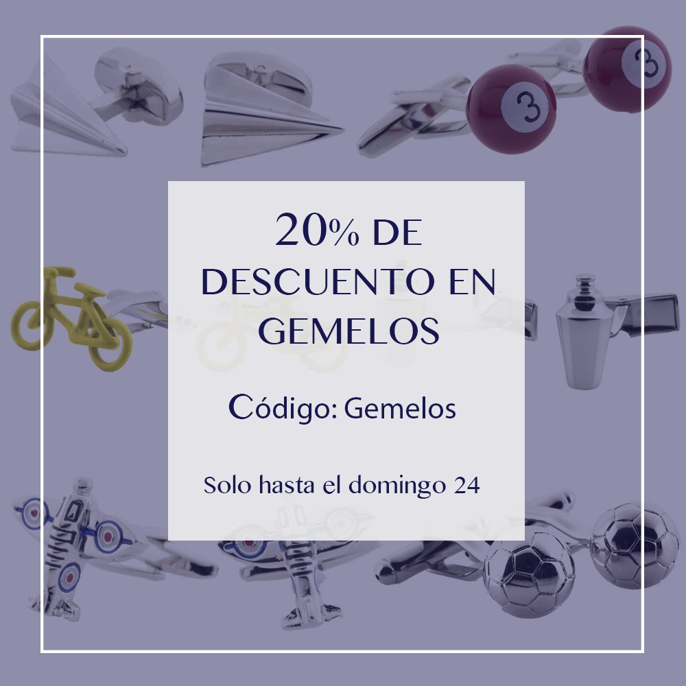 _TAILORDS_'s tweet photo. Llegan fechas de arreglarse y ponerse elegante, llama la atención con nuestros gemelos y aprovecha que tienen un 20% de descuento entra en nuestra web https://t.co/fRKIE4A0dE y usa el código: GEMELOS #navidad #smartdressonly #tailord #FelizLunes https://t.co/ymbNOsLUPs