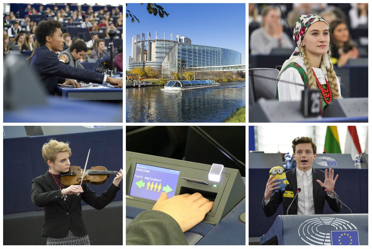 Europarl_AT's tweet photo. Schüler in den Schuhen von MEPs 👞👠: Kennt ihr das Programm #Euroscola? Schaut doch mal rein → https://t.co/oZqeHqzHoh https://t.co/l57NXIrOap