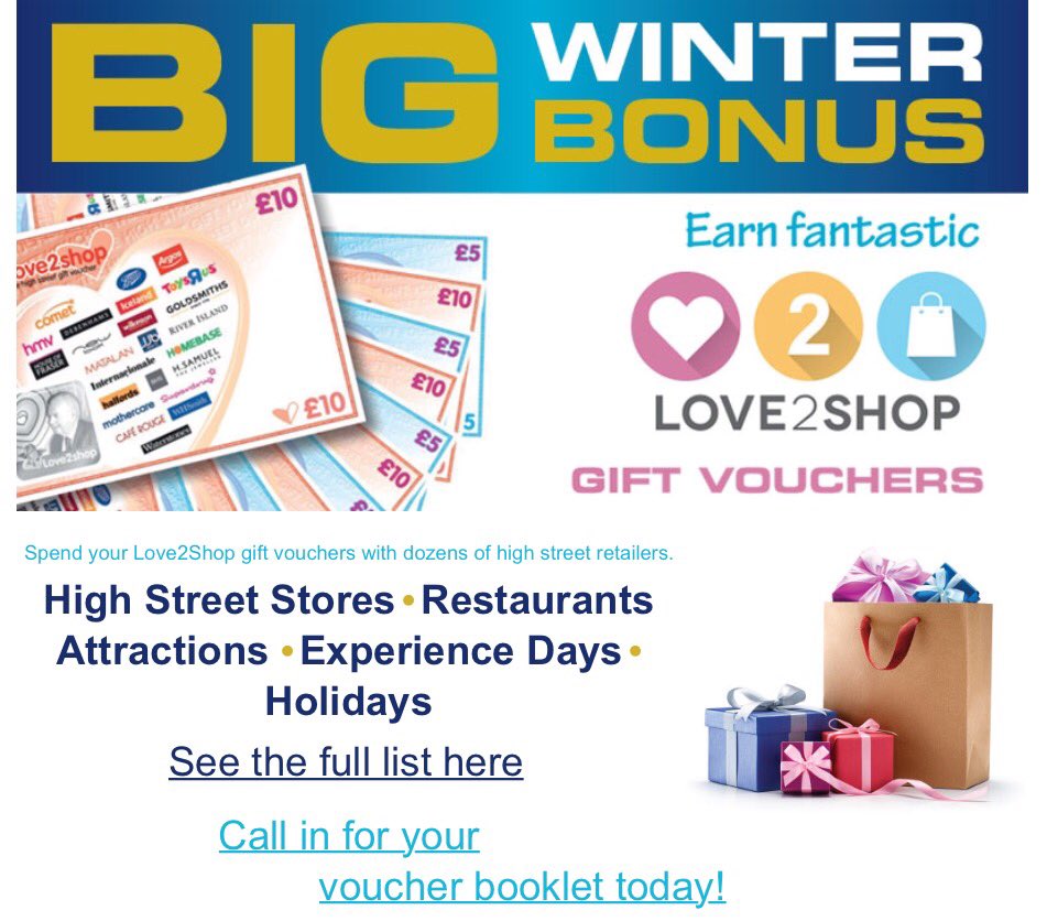 There's still time to get your hands on Love2Shop vouchers - available on selected products at all our Plumbing Centres so call in right now..... #plumbers #giftvouchers #lovetoshop willbond.co.uk/trade/pdf/Love…
