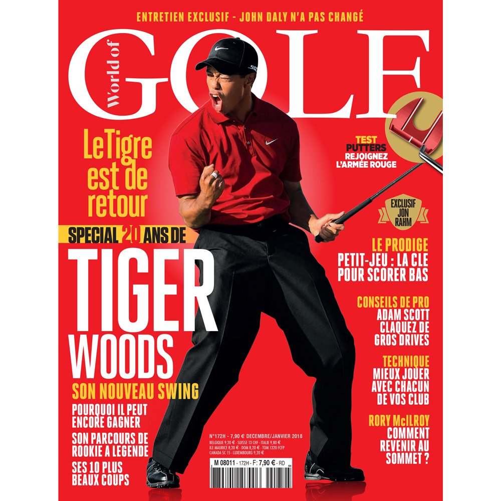 WorldofGolfFR's tweet photo. WORLD OF GOLF N°172 - Decembre / Janvier 2018
https://t.co/b0Agty5uOW https://t.co/4Bh8rScJfx