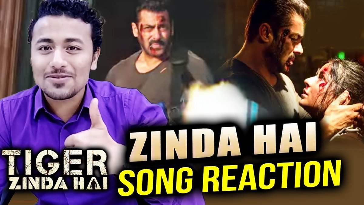 BollySpy's tweet photo. #ZindaHai Song Reaction | #TigerZindaHai | #SalmanKhan | #KatrinaKaif
@BeingSalmanKhan @SukhwinderSSS @raftaarmusic @aliabbaszafar @yrf @TigerZindaHai #Christmas2017 #22Dec17
Watch Video 👉 https://t.co/nrwnX5hMxU https://t.co/lcGiQGsai5