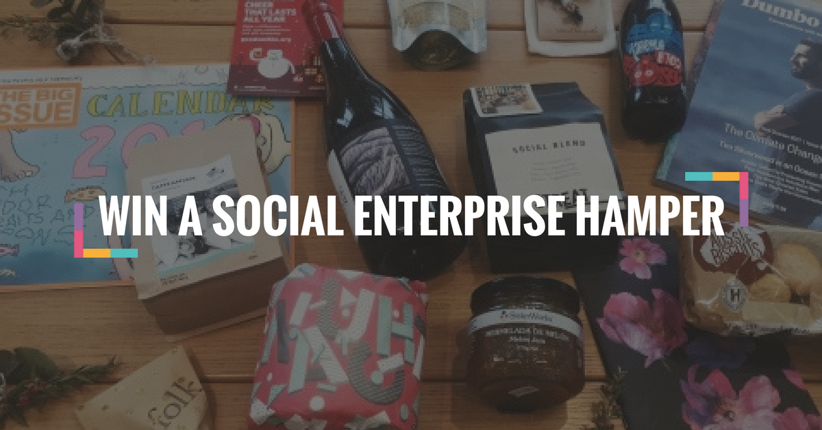 SocialChangeAus's tweet photo. Be a #goodsmith and create #impact with your shopping this festive season. To win a #socialenterprise hamper of ethical goodies enter here https://t.co/uJ8uV3HwIo @GoodwillWine @makerslv @dumbofeather @inspirationery1 @karma_cola_aus @sisterworks @BuyGiveUndies #socent #xmas https://t.co/6Agslwt54D