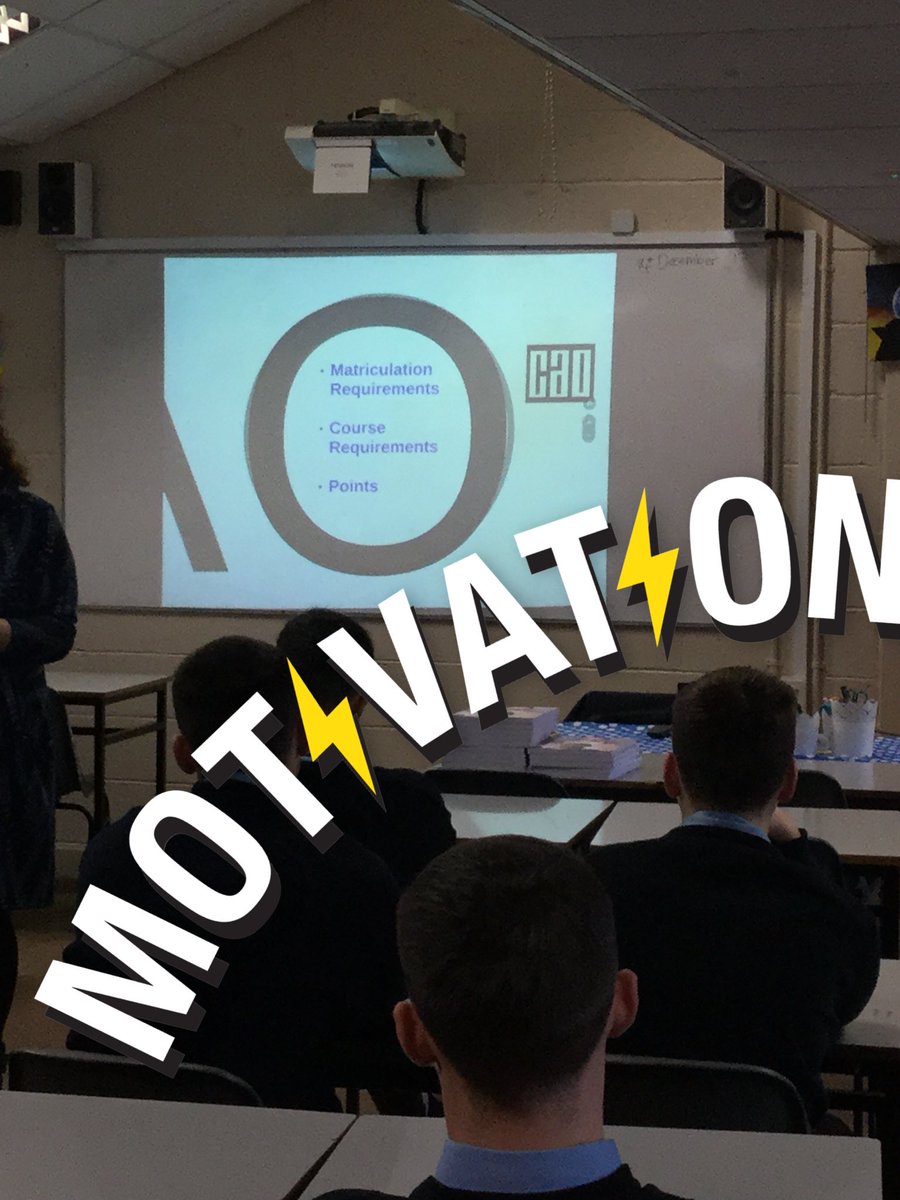 ChillGuidance's tweet image. @TCSTallaght -6th Year Monday- Hearing from Fiona @gomaynooth - reminder to take responsibility for the big 3 for college entry- #matriculationrequirements #courserequirements #points ... #CAO #nextstep