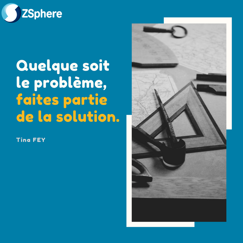 ZSphere_France's tweet photo. Ne vous contentez pas de poser des questions et de signaler les obstacles.
Soyez une force de proposition.
#ZSphere #ZSphereCCool #MondayMotivation https://t.co/ww0NvLKLAX