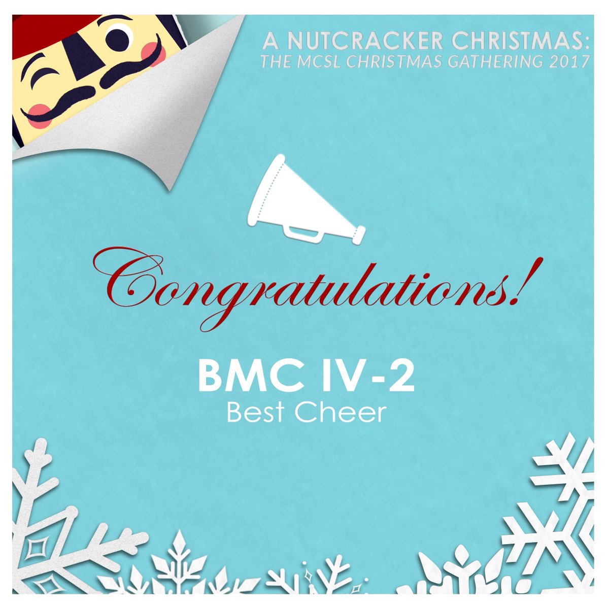 plmmcslofficial's tweet photo. CONGRATULATIONS TO OUR WINNERS!

Thank you for joining us the A Nutcracker Christmas: The MCSL Christmas Gathering 2017. We hope you enjoyed the celebration ❤

#MCSLNutcracker
#MCSL2018 https://t.co/CtizAlQKwh