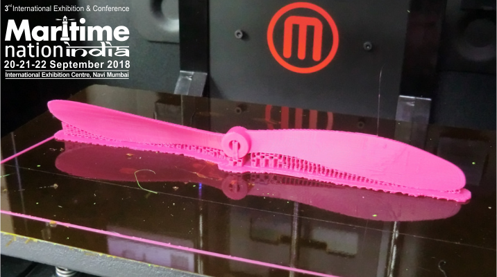 MNI2018Sept's tweet photo. World’s 1st Class approved 3D printed, #WAAMpeller was unveiled in #Netherlands. The final & successful testing of the WAAMpeller is result of a close collaboration between RAMLAB, Promarin, Autodesk, Bureau Veritas & #Damen.
https://t.co/7st6Tcs0vB https://t.co/IYRgYtiRIc