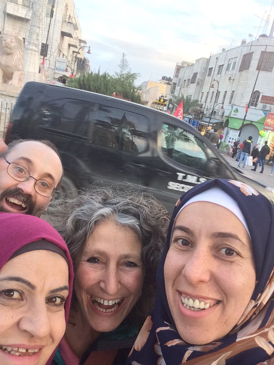 PhilipaBragman's tweet image. Exploring the city of Ramallah with our wonderful partners. #Palestinetraining