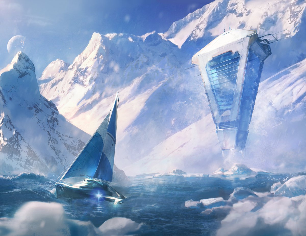 Ubisoft Blue Byte The Theme Of This Artistic Impression From Anno 25 Is Definitely Let It Snow Let It Snow Let It Snow